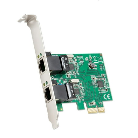 2 Port Gigabit Ethernet PCI-e x1 Network Card (Best Gigabit Ethernet Card)