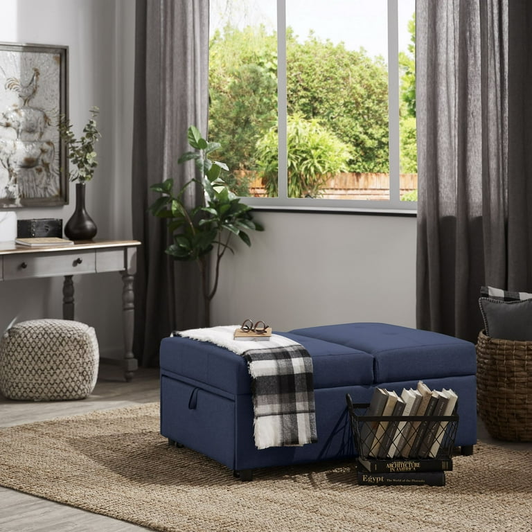 Rectangular shop upholstered ottoman