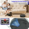 thumbnail image 4 of INSE Robot Vacuum 2000Pa Strong Suction Self-charging Robotic Vacuum Cleaner Ideal for Pet Hair Hardwood Floors, 4 of 9