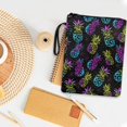 thumbnail image 4 of HELLHERO Polyester Fabric Zipper Pouch for Fater Gift for Hardcover Notebook Journal Textbooks Paperbacks Washable Pineapple, 4 of 8