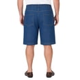 thumbnail image 3 of Turtle Bay New York Men's Stretch Waist Pull On Shorts in Denim Fabric - Free of Buttons & Snaps, 3 of 7