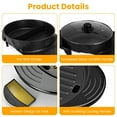 thumbnail image 5 of 2 in 1 Electric Hot Pot with BBQ Grill 2200W Smokeless Non Stick 5 Gears Temperature Control 3.7QT For 2-10 People, 5 of 14