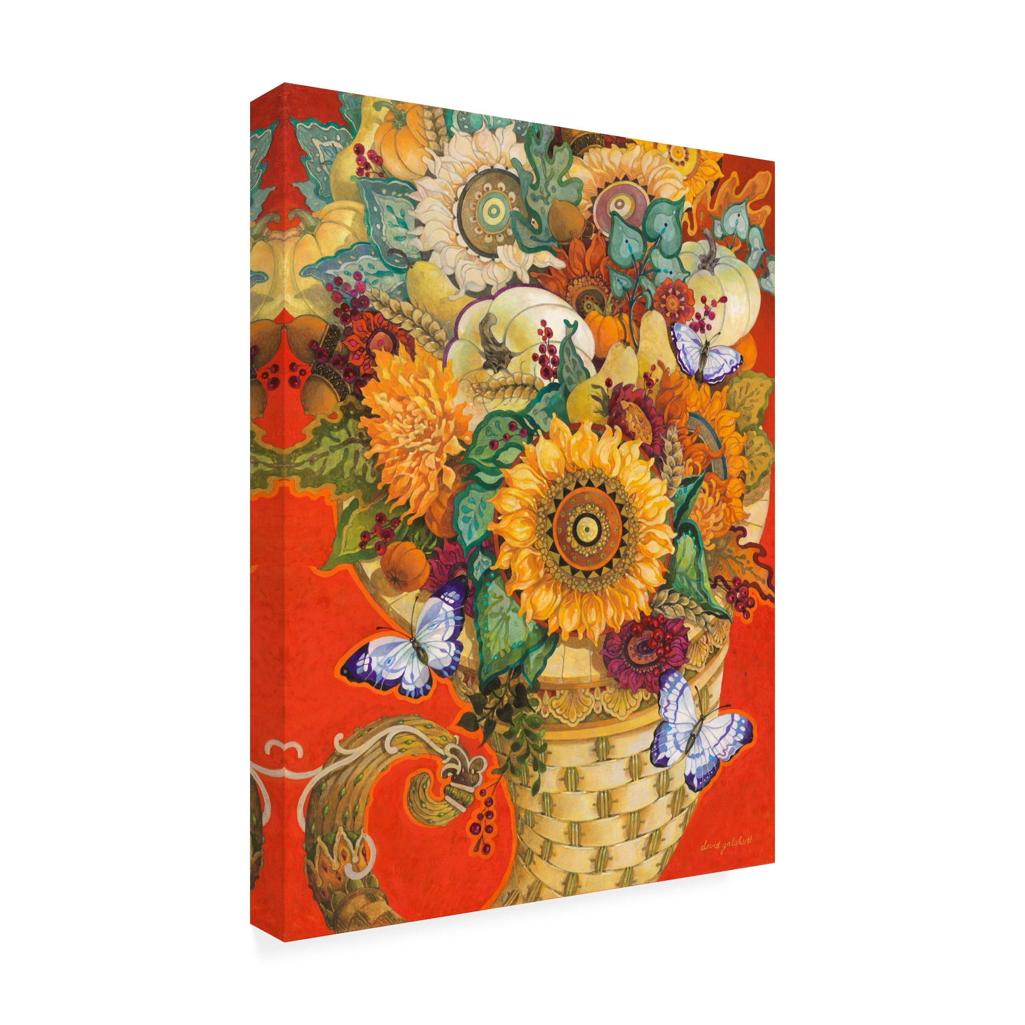 Trademark Fine Art 'Plenty' Canvas Art by David Galchutt