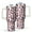 Cameosa, variant on Leopard Print 40oz Tumbler– Stainless Steel Insulated Tumbler with Handle and Straw, Large Capacity Travel Cup for Hot & Cold Drinks