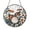 Acrylic 3.5 Inch, variant on Percussion Drum Kit Stained Glass Style Suncatcher for Window Decor