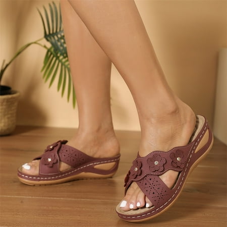 

Women s Sandals Light Attractive Sandals Women Wide Platform Wedge Sandals Women Comfortable Durable Adorable Women s Wedge Sandals Practical Satisfied