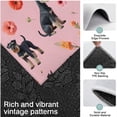 thumbnail image 3 of Schnauzer Dogs and Pioneer Flower Kitchen Rugs Sets Of 3,Kitchen Runner Rugs Non Skid Washable,Decorative Kitchen Floor Mats for Kitchen,Sink,Laundry,17"x30"+ 17"x47" + 17"x59", 3 of 6