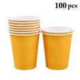 thumbnail image 1 of 100 Pcs Gobelets en Papier 9oz Gobelets Jetables Gobelets de Fête pour Eau Jus Refroidisseur, 1 of 10