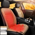thumbnail image 3 of Wovilon Car Seat Cover 12V Velvet Car Universal Heating Cushion Winter Car Heating Cushion, 3 of 7