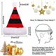 thumbnail image 5 of Christmas hat Santa hat Thick fur edge made of plush Santa hat Christmas hat for adults Santa hat connect, 5 of 5