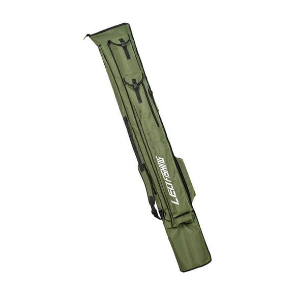 jinwen Sac de Pêche Pliable 175CM 195cm Sac de Canne à Pêche Imperméable pour Pêche 1.95m