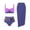 Purple, variant on Women Swimming Costumes 3 Piece Swimsuit Beach Swimwear Matching Long Skirts V Neck Padded Swimwear Tankinis with Sarong Beach Cover Up Bathing Suit Bikini Beachwear Set White S