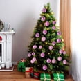 thumbnail image 3 of CHGBMOK Christmas Ornaments Christmas Tree Ball 24Pcs 1.18" Xmas Hanging Ornament Bauble Home Christmas Decoration Indoor, 3 of 5