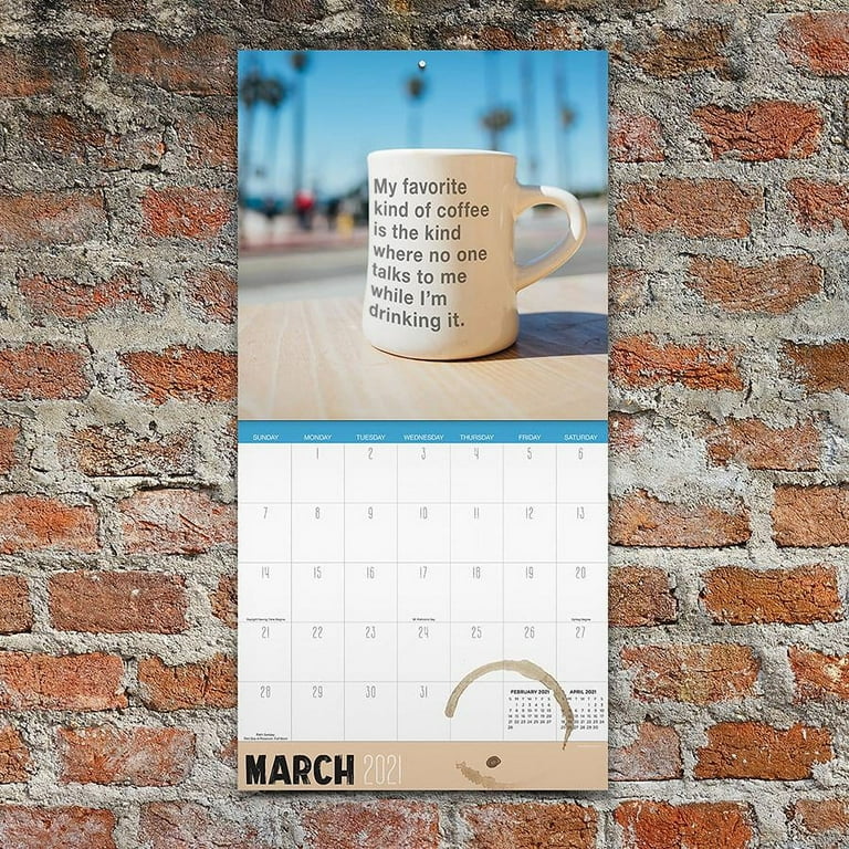Mean Mugs Calendar 2025