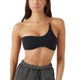 thumbnail image 1 of Camisola de un hombro para mujer, camisola deportiva básica casual sin mangas, 1 of 5