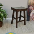 thumbnail image 3 of Pemberly Row 25" Wood Counter Stool in Espresso Finish - Set of 2, 3 of 4