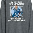 thumbnail image 3 of Avatar - The Last Airbender - Boomerang Guy - Men's Long Sleeve T-Shirt, 3 of 5