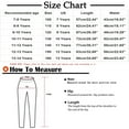 thumbnail image 3 of AherBiu Yoga Leggings for Teen Girls High Waisted Slim Fitted Activewear Atheltic Bottom Legging Pants, 3 of 7