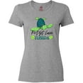 thumbnail image 3 of Inktastic Port St. Lucie, Florida Happy Sea Turtle Women's T-Shirt, 3 of 5