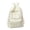 001#White, variant on Polka Dot Bow Print Backpack, Versatile Daypack with Side Pockets for Travel, Commute, School