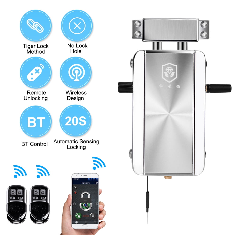 Intelligent Remote Control Lock Invisible Antitheft Home Door Lock