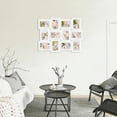 thumbnail image 4 of 9 Openings Large Family Clearance Photo Frame 18" x 18" Wall Hanging, 6" x 4" Pictures, White, 4 of 9