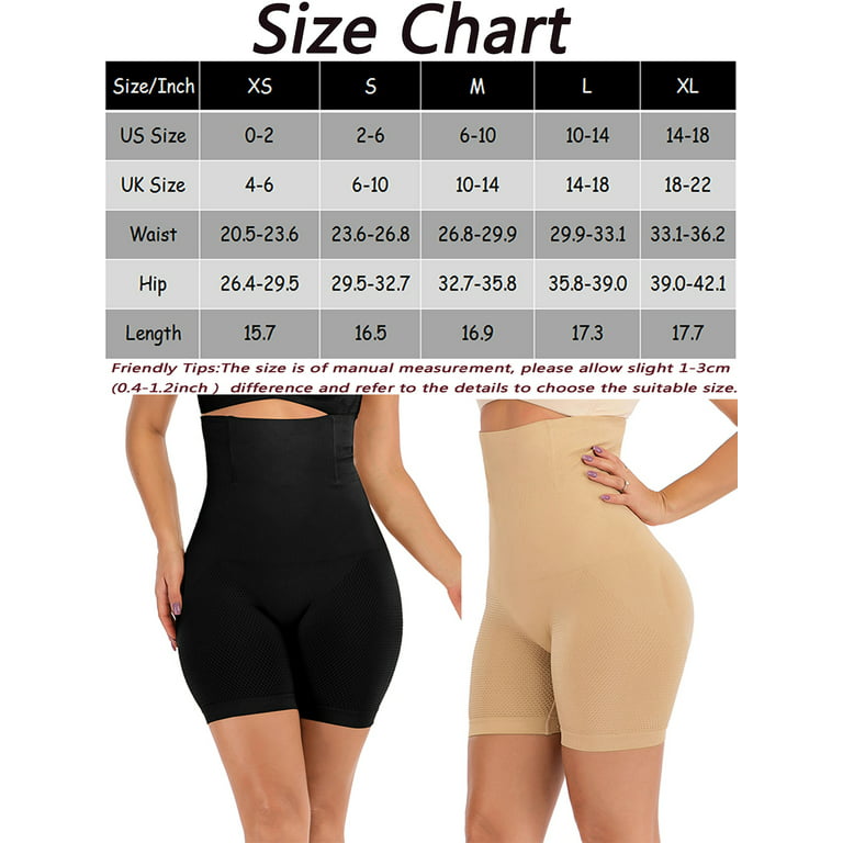 High Waisted Body Shaper Shorts Shapewear for Women Tummy Control Thigh  Slimming Technology Female Panties 