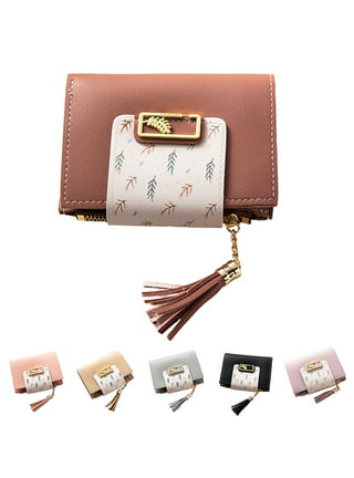 Cute Frosted Small Umbrella Short Ladies Wallet Purse