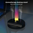 thumbnail image 4 of RGB Gaming Headphone Stand with Dynamic 7-Color Cycle LED Lights, Desktop Headset Holder for PC Gamers, Automatic Color-Changing, Cable Management, 4 of 8