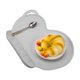 thumbnail image 1 of Mantel individual de silicona para niños, manteles individuales antideslizantes para niños pequeños, color gris, 1 of 4