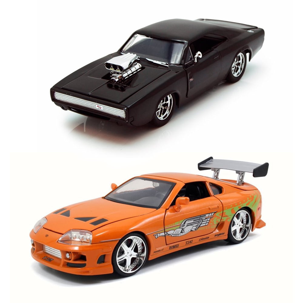 Brian's Fast & Furious Diecast Package - Set of Two 1/24 Scale Diecast Cars - Walmart.com
