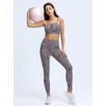 thumbnail image 2 of Women's Push Up Shockproof Bra Pants Naked Tie Dye Yoga Sports Suit Fitness Wear WERSEON Modelo, 2 of 6