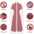 thumbnail image 6 of NOGIS Garment bags hanging clothes - Breathable Dust Cover with Full Length Zipper for Clothes Closet Storage and Travel,Set of 5 (24”x 32”), 6 of 7