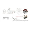 thumbnail image 6 of Silver Fox - Facial Bed and Exam Chair w. Rotation - 2272B (Shiny Black), 6 of 6