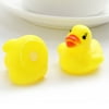 Bathing Toys 10Pcs Funny Design Baby Bathing Bath Tub Toys Mini Rubber Squeaky Float Duck Yellow Shower Water Floating Squeaky Ducks