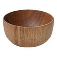 thumbnail image 2 of Dengjunhu Wooden Serving Bowl - Elegant Design Ideal For Salad, Fruit, Candy, Handcrafted Home & Kitchen Decor Centerpiece, 2 of 7