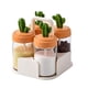 thumbnail image 1 of Recipiente en forma de cactus de 4 piezas JAMW Sencillez, 1 of 4
