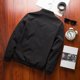 thumbnail image 3 of Chaqueta informal 2024 para hombre, chaqueta bomber, cortavientos para hombre, abrigos con cremallera, chaqueta de carga holgada para primavera y otoño, ropa deportiva informal para hombre, 3 of 4