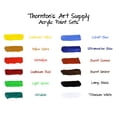 thumbnail image 5 of (4 pack) Thornton's Art Supply Acrylic Paint Tubes, Assorted Colors, 120ml (4.0oz), Set of 14, 5 of 5