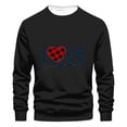 thumbnail image 3 of Sudaderas sin capucha para hombre, estilo casual, a la moda, con cuello redondo, estampado, de manga larga, blusas de manga larga y cuello redondo, blusas de poliéster para hombre, 3 of 3