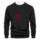 thumbnail image 3 of Sudaderas sin capucha para hombre, estilo casual, a la moda, con cuello redondo, estampado, de manga larga, blusas de manga larga y cuello redondo, blusas de poliéster para hombre, 3 of 3
