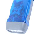 thumbnail image 3 of Yuarrent Linterna para exteriores, portátil, para senderismo, Camping, noche, linterna de emergencia, prensa manual, linterna recargable, luz para Escalada Azul Yuarrent JJ17117-02, 3 of 6