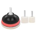 thumbnail image 4 of Loewten Buffing Wheel,Glass Polishing Kit,8PCS/Set Wool Buffing Polishing Wheel For Automotive Glass Watches Jewelry Processing, 4 of 8