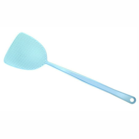 PhoneSoap Fly Swatter Pest Control 1pcs Manual 17.5  Durable Long Handle blue