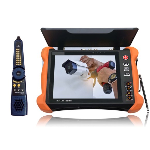 Full Features 8 Inch 2K Retina Display HD CCTV Tester With 8MP CVI TVI AHD 8MP EX-SDI HD-SDI 3G-SDI IP Camera ,Portable