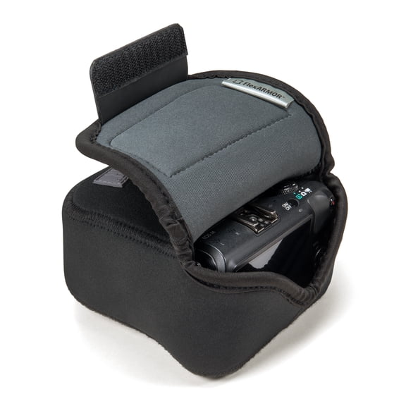 USA GEAR Flex Armor Small Camera Pouch Sleeve Micro 4/3 System Cameras