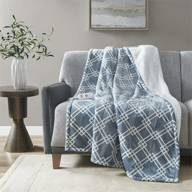 Serta heated electric sherpa throw hotsell