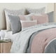 VCNY Home Blush Pink Cordelia Pieced 8 Piece Bedding Comforter Set ...