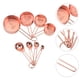 thumbnail image 4 of 8 cucharas medidoras de acero inoxidable para cocina, suministros para repostería, oro rosa, 4 of 6