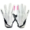 thumbnail image 3 of Battle Sports Adult Bella Glove "I'M HER" Female Receiver Football Glove - Black/White - Large, 3 of 4